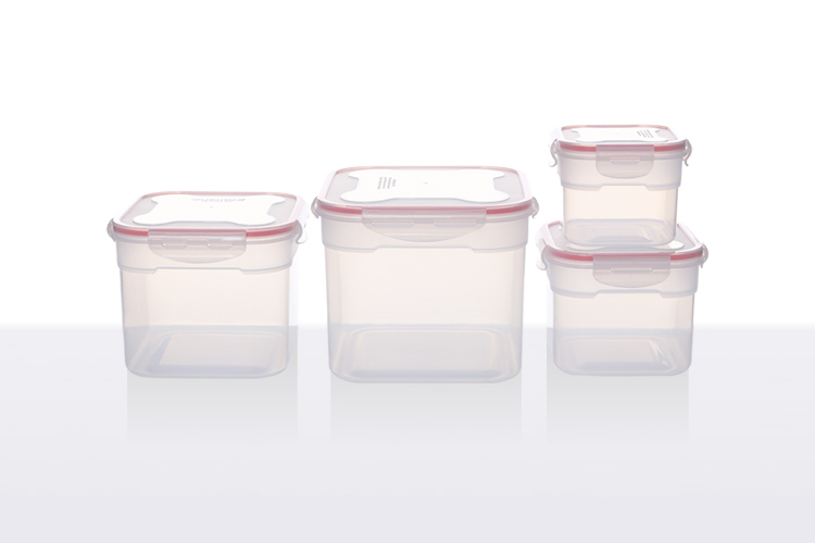 PP Food storage container SET 5—Square